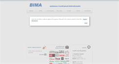 Desktop Screenshot of bimaservice.it
