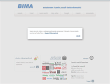 Tablet Screenshot of bimaservice.it